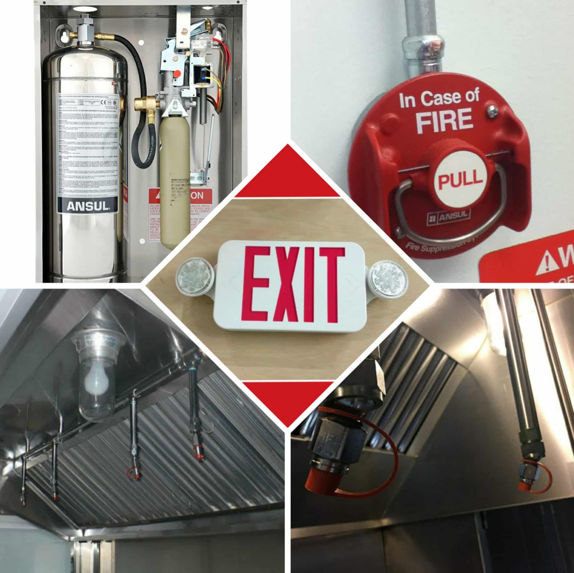 Fire Safety Collage